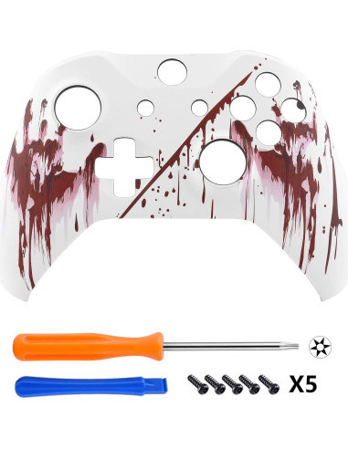 Carcasa Frontal eXtremeRate Mano Sangrienta para Xbox One S/X
