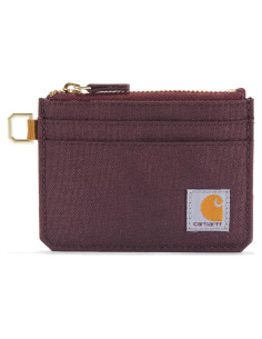 Billetera Carhartt para Mujeres Nylon Vino Profundo