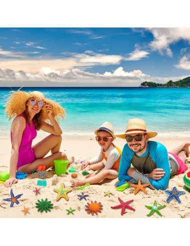 YUJUN 16 Piezas Juguetes de Buceo para Piscina Coloridos