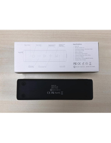 Altavoz Bluetooth Raymate R5 Impermeable 20W HiFi Portátil