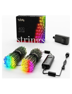 Cadena de Luces LED Twinkly 400 RGB 32m IP44 Inteligente
