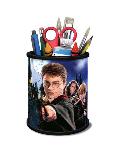 Portalápices 3D Harry Potter Ravensburger - Rompecabezas 54 Piezas