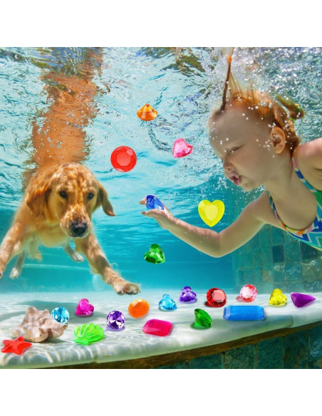 18 Juguetes de Gemas de Buceo Vellibring para Niños