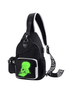 Bolsa Cruzada Luminosa Xinveen 33x18 cm Multifuncional