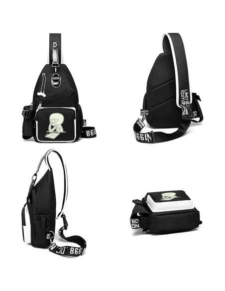 Bolsa Cruzada Luminosa Xinveen 33x18 cm Multifuncional