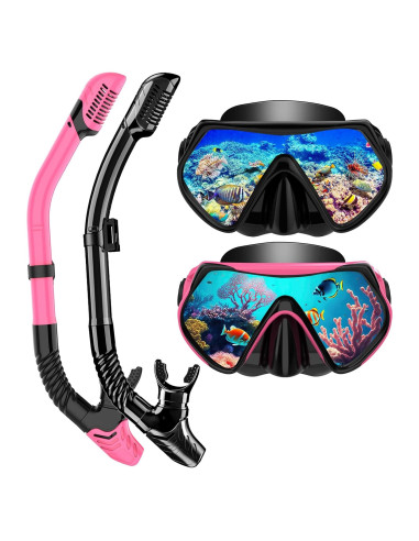 Equipo de Snorkel LITTLEJSY 180 Máscara y Tubo Seco