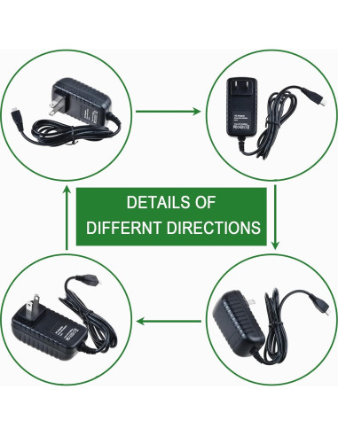 Adaptador de corriente Dysead para Amazon Echo Dot 1 2