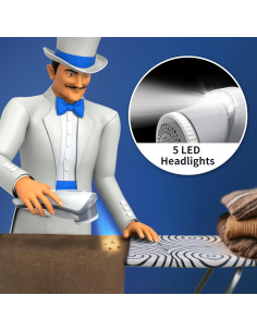 Quitapelusas Eléctrico MR.SIGA Recargable 2 Velocidades LED 2