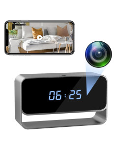 Cámara Reloj LIBREFLY Full HD 1080P con Visión Nocturna
