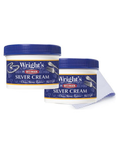 Limpiador y Pulidor de Plata Weiman - 2 Paquetes de 226.8g