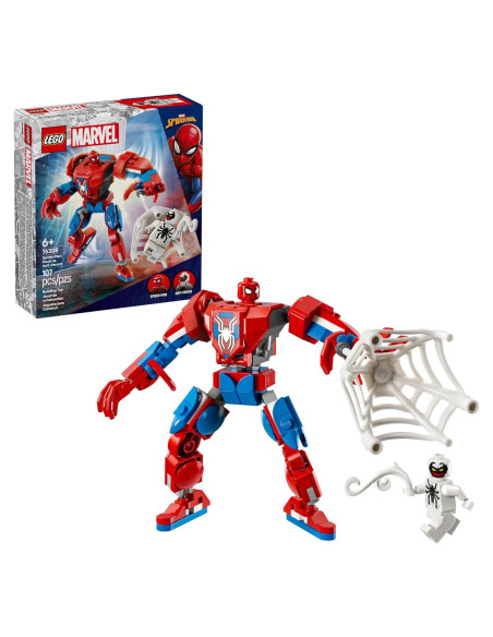 LEGO Marvel Spider-Man Mech vs Anti-Venom 107 Piezas