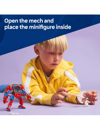 LEGO Marvel Spider-Man Mech vs Anti-Venom 107 Piezas