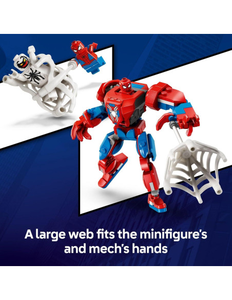 LEGO Marvel Spider-Man Mech vs Anti-Venom 107 Piezas