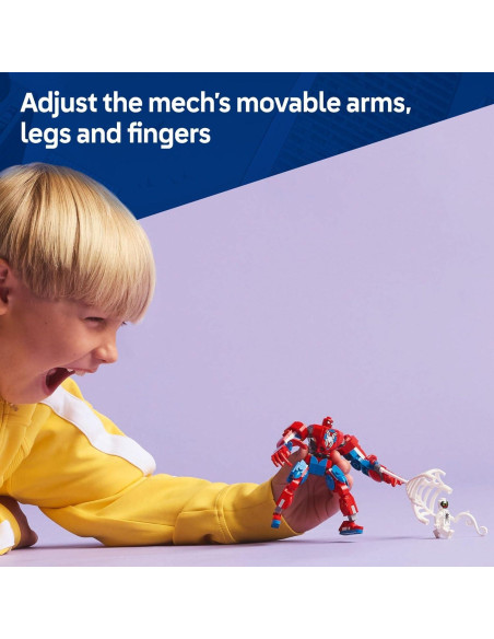 LEGO Marvel Spider-Man Mech vs Anti-Venom 107 Piezas