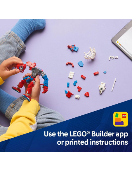 LEGO Marvel Spider-Man Mech vs Anti-Venom 107 Piezas