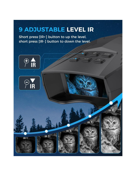 Gafas de Visión Nocturna - Shenzhen Z8 5K Infrarrojas 10X