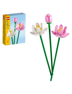 LEGO Flores de Loto 40647 - Juguete de Construcción 220 Pzas