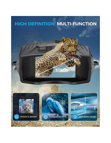 Gafas de Visión Nocturna - Shenzhen Z8 5K Infrarrojas 10X