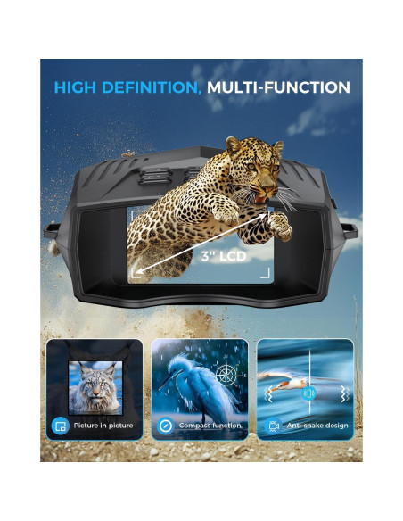 Gafas de Visión Nocturna - Shenzhen Z8 5K Infrarrojas 10X