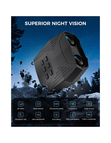 Gafas de Visión Nocturna - Shenzhen Z8 5K Infrarrojas 10X