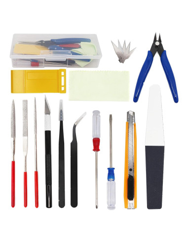 Kit de Herramientas de Modelismo binifiMux 18 Piezas