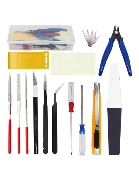 Kit de Herramientas de Modelismo binifiMux 18 Piezas