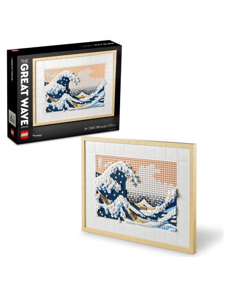 LEGO Art Hokusai 31208 - Gran Ola 3D Decoración DIY