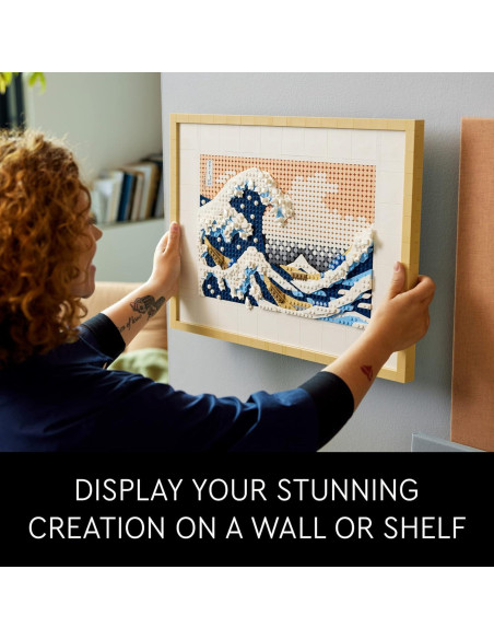 LEGO Art Hokusai 31208 - Gran Ola 3D Decoración DIY