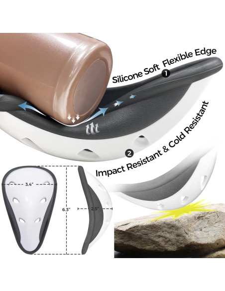 Pantalones Cortos COOLOMG con Copa para Hombre - Negro XL