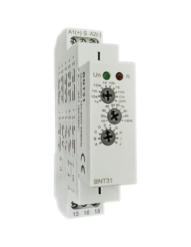 Relé Temporizador Multifuncional Wenzhou BNT31 10 Funciones 12V-240V
