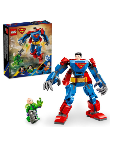 LEGO DC Superman Mech vs. Lex Luthor 120 Piezas 6+