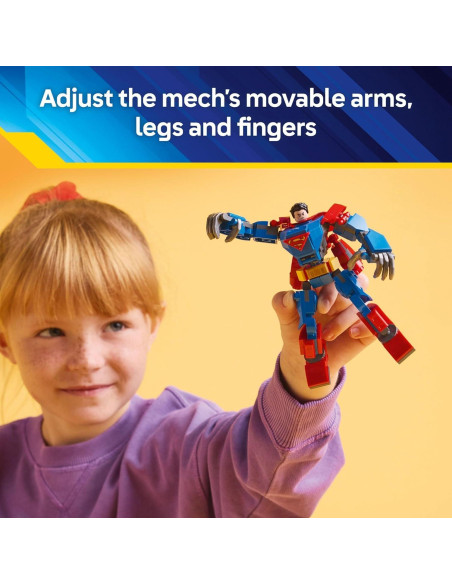 LEGO DC Superman Mech vs. Lex Luthor 120 Piezas 6+