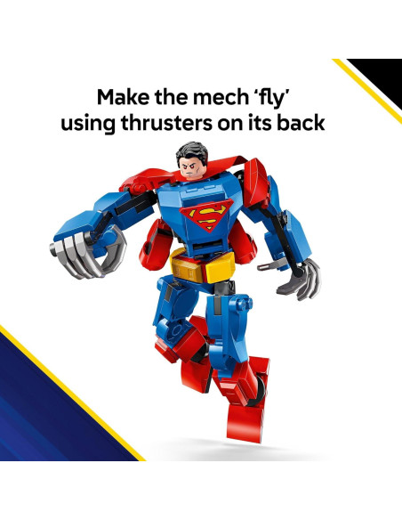 LEGO DC Superman Mech vs. Lex Luthor 120 Piezas 6+