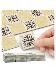 Baldosas para Casa de Muñecas iLAND 60 Piezas Doble Cara