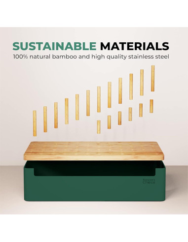 Estación de Carga de Bambú Prosumer's Choice - Organizador Múltiple