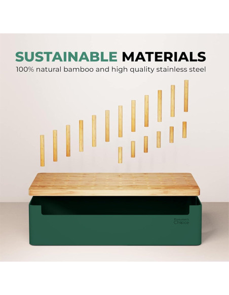 Estación de Carga de Bambú Prosumer's Choice - Organizador Múltiple