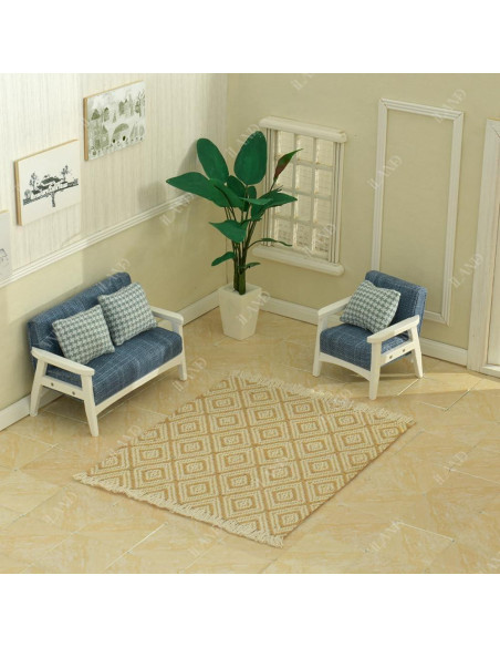 Baldosas para Casa de Muñecas iLAND 60 Piezas Doble Cara