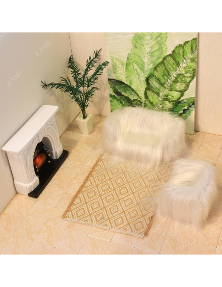 Baldosas para Casa de Muñecas iLAND 60 Piezas Doble Cara