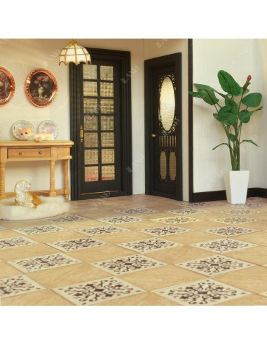 Baldosas para Casa de Muñecas iLAND 60 Piezas Doble Cara