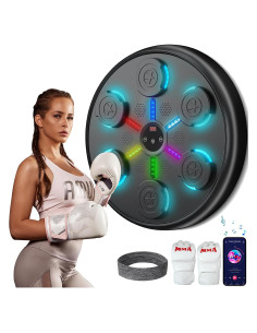 Máquina de Boxeo Musical Jiaao 2025 con Guantes y Banda