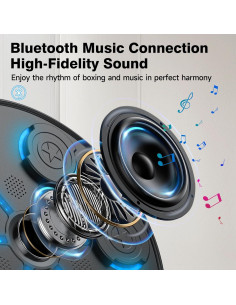 Máquina de Boxeo Musical Jiaao 2025 con Guantes y Banda 2