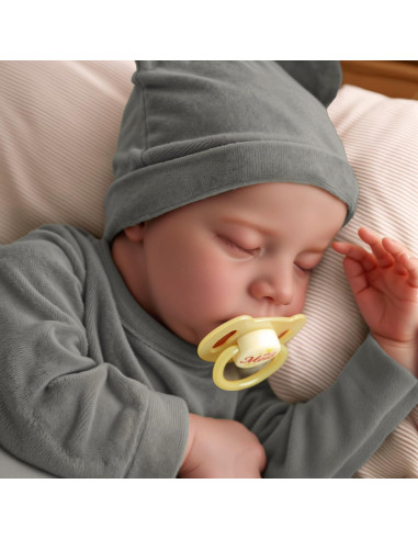 Muñeca de Bebé Reborn JIZHI 43 cm Silicona Cuerpo Completo