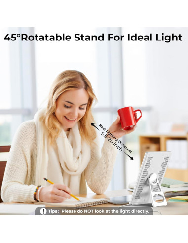 Lámpara LED Fitfirst Terapia Luz Solar 10000 Lux Ajustable