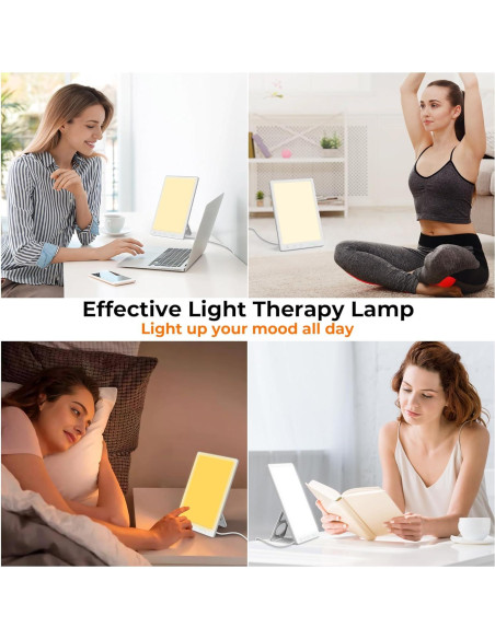 Lámpara LED Fitfirst Terapia Luz Solar 10000 Lux Ajustable