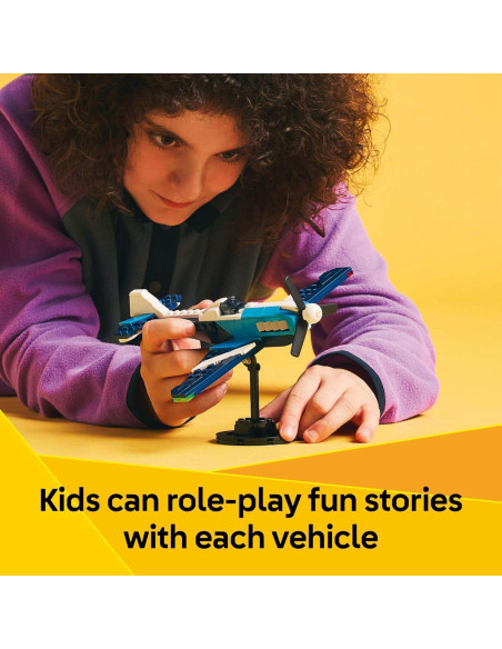 LEGO Creator Avión de Carreras 3 en 1 - 178 Piezas