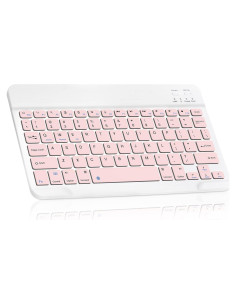 Teclado Bluetooth UrbanX KB030 Rosa para Tablets y Smartphones