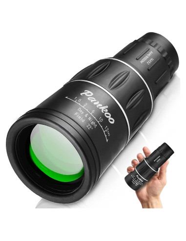 Telescopio Monocular Pankoo 16X52 HD Compacto para Aventura