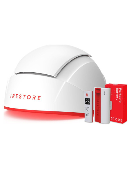 iRestore Pro Gorro Terapia Luz Roja 282 Lásers Crecimiento Cabello