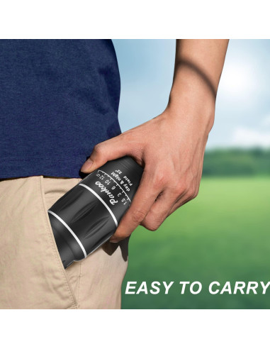 Telescopio Monocular Pankoo 16X52 HD Compacto para Aventura
