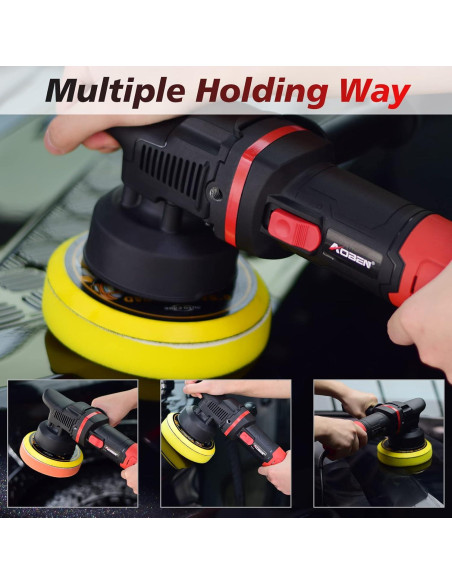 Pulidor de Coche AOBEN 6" 700W 6 Velocidades Multiusos